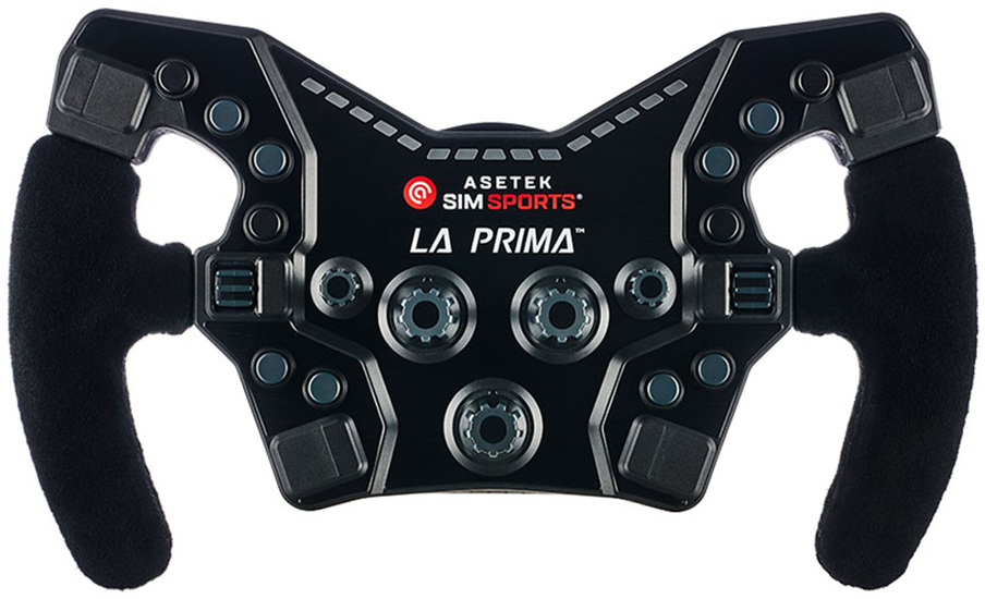 Asetek SimSports - Volante para Buttonplate Asetek SimSports Camurça