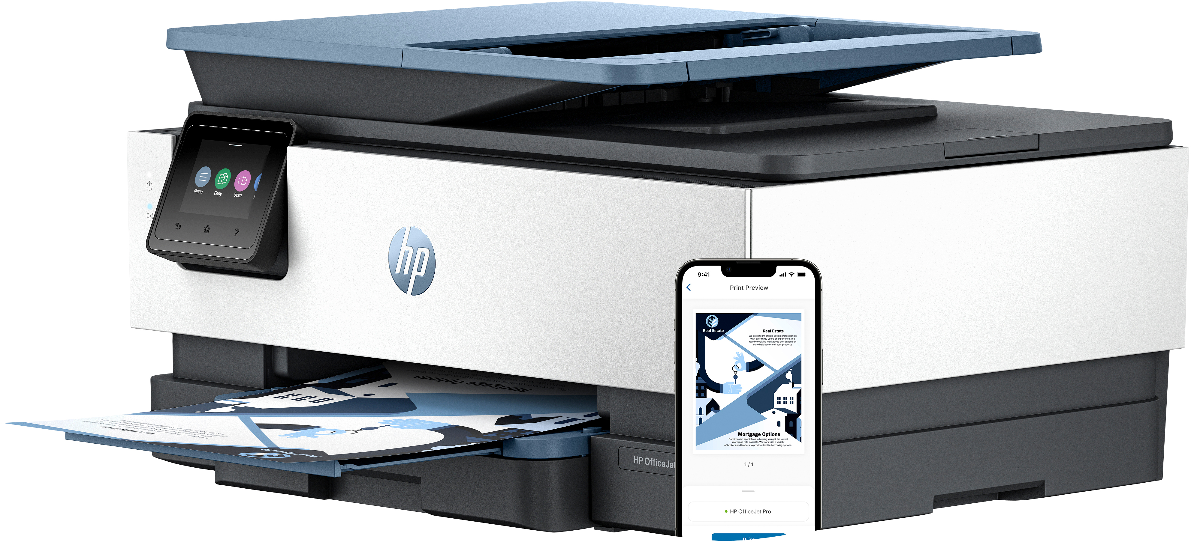 HP - Impressora Multifunções a Jato de Tinta HP OfficeJet Pro 8125e All-in-One WiFi