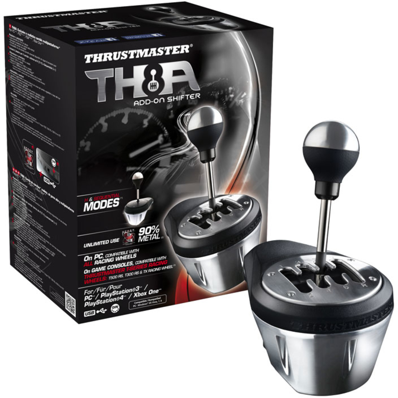 Thrustmaster - Mudanças Addon Thrustmaster TH8A Xbox ONE / PS4 / PS3 / PC