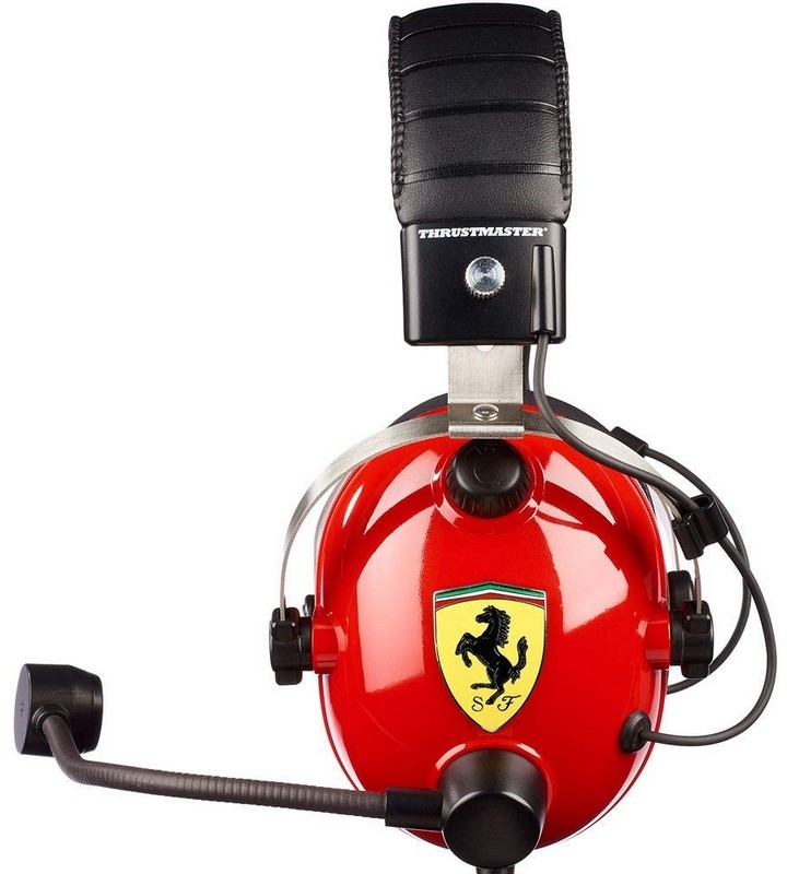 Thrustmaster - Headset Thrustmaster T.Racing Scuderia Ferrari Edition