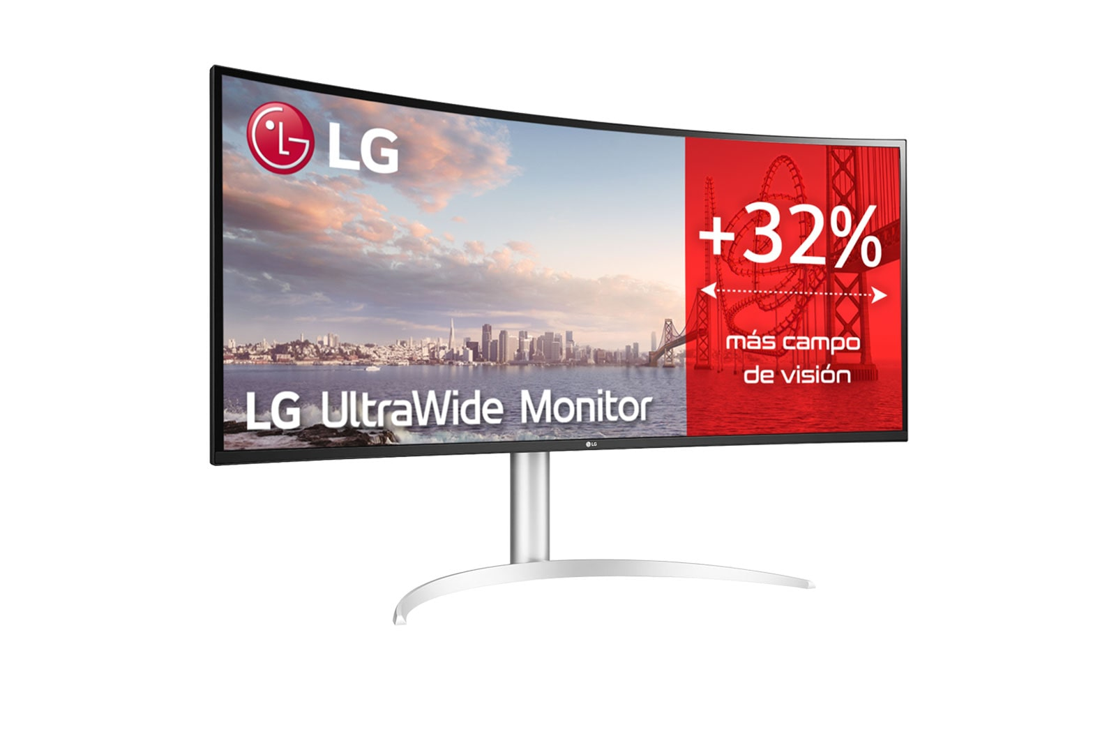 LG - Monitor Curvo LG UltraWide 40" 40WP95CP-W IPS 5K2K 72Hz Thunderbolt 4