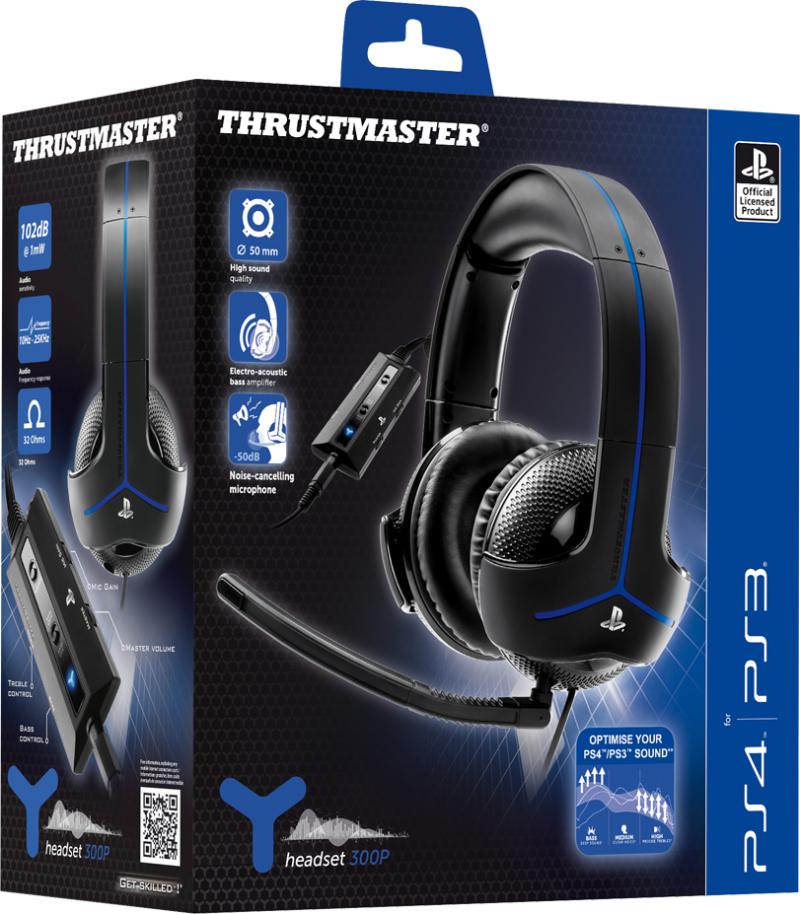 Thrustmaster - Headset Thrustmaster Y-300P PS4