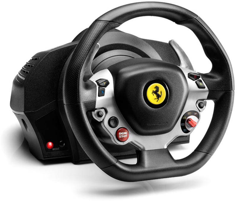 Thrustmaster - Volante + Pedais Thrustmaster TX Ferrari 458 Italia Edition Xbox ONE / PC