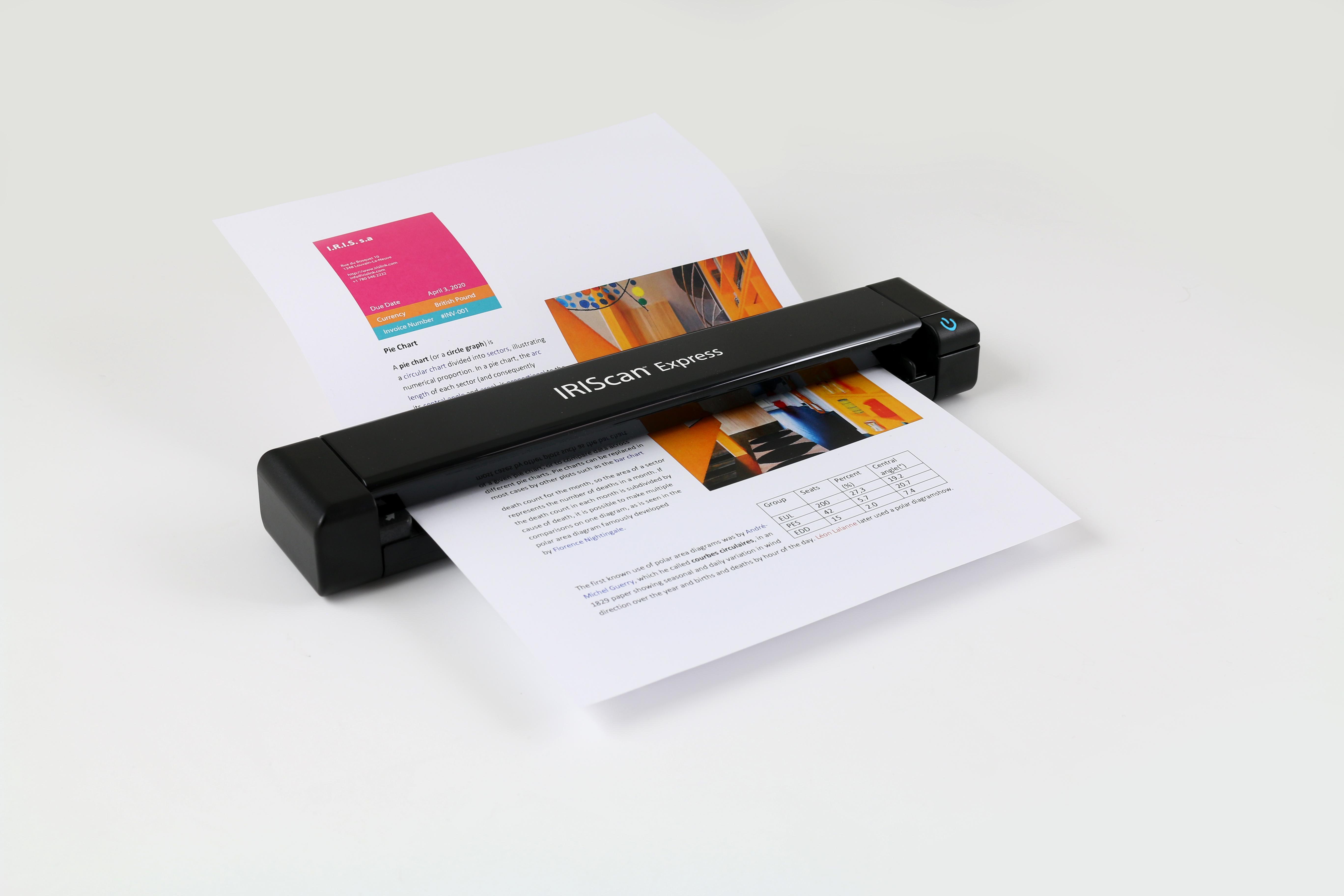 Picture of Picture of Scanner Portátil IRIS IRISCan Express 4