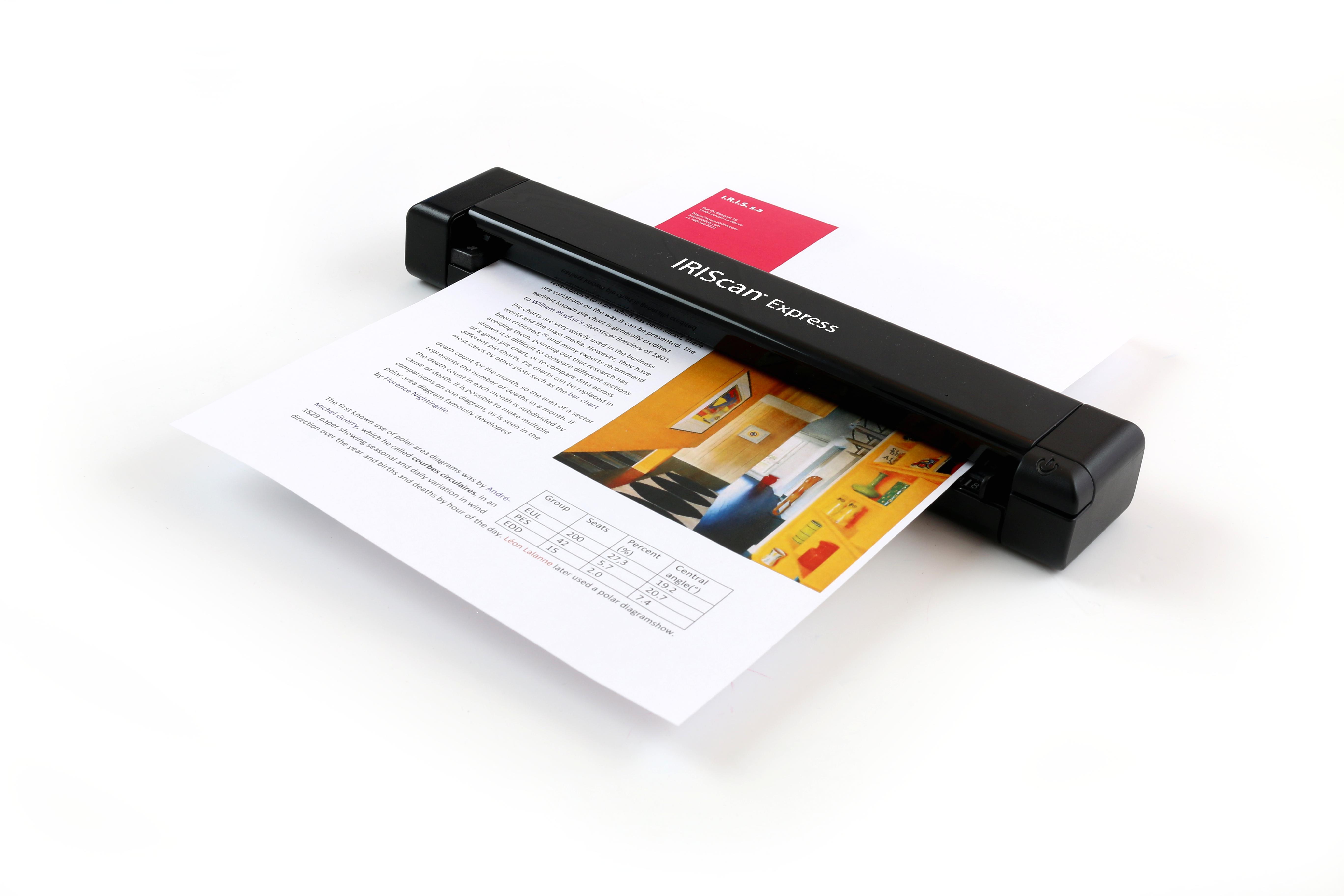 - Scanner Portátil IRIS IRISCan Express 4