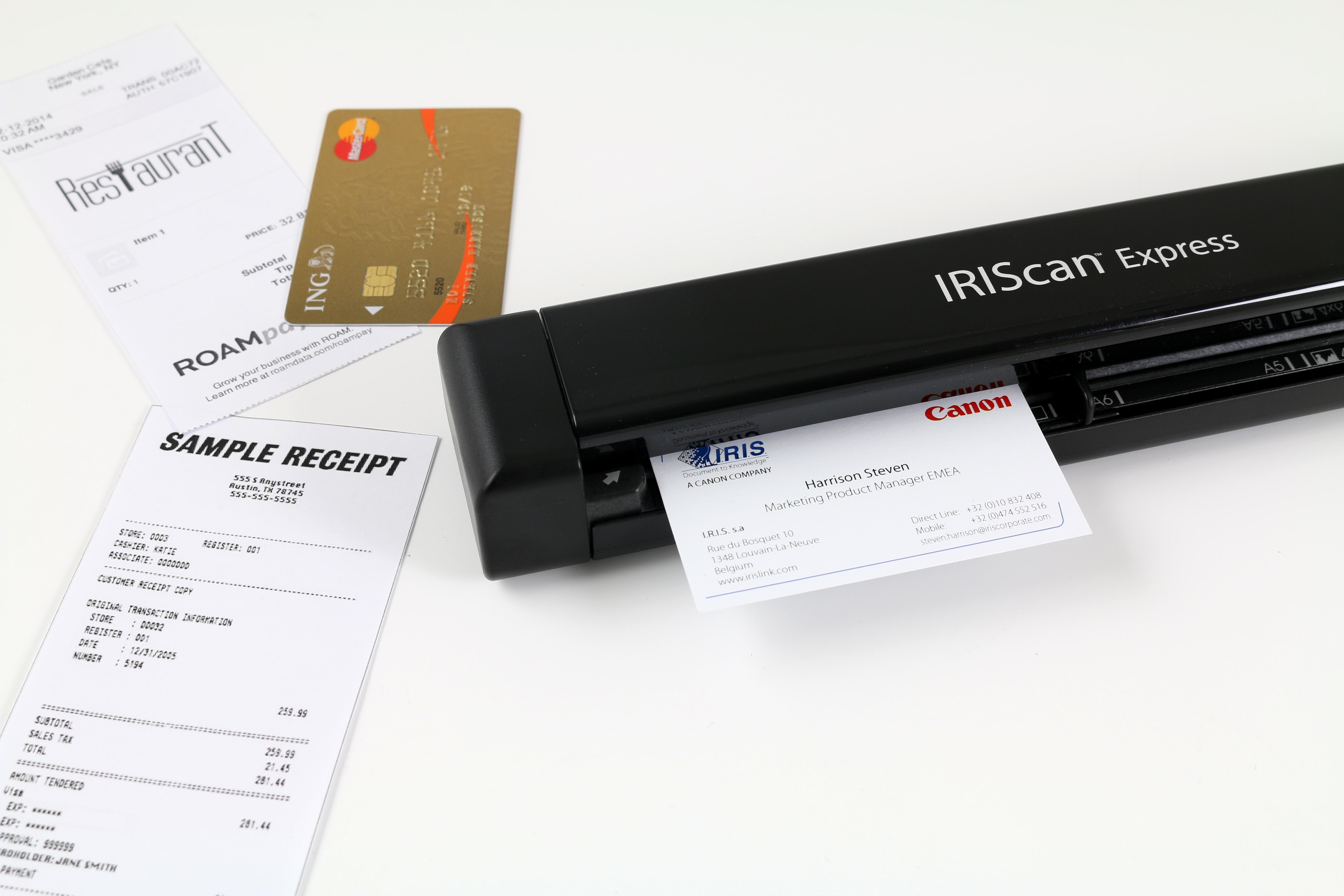  - Scanner Portátil IRIS IRISCan Express 4