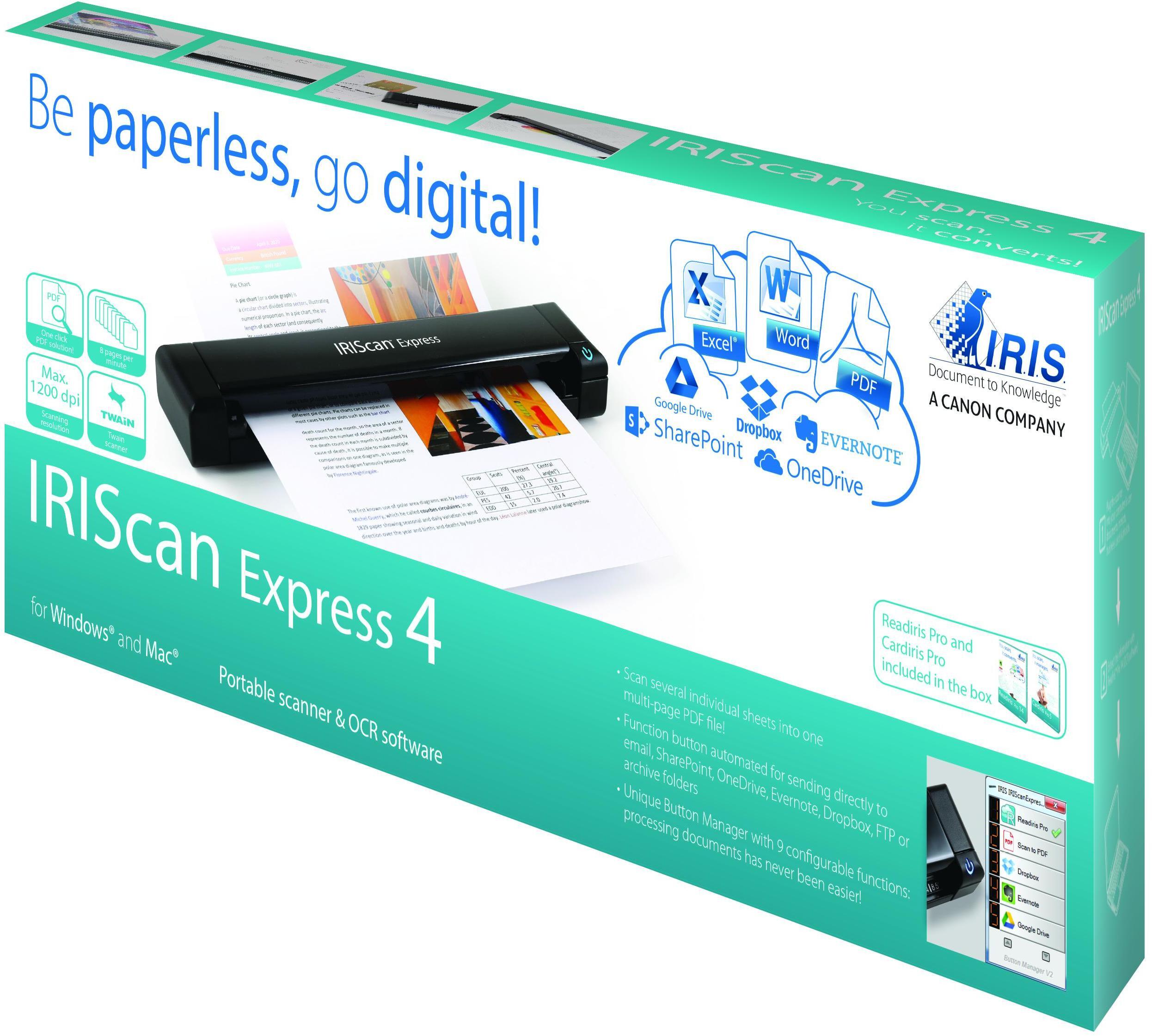  - Scanner Portátil IRIS IRISCan Express 4