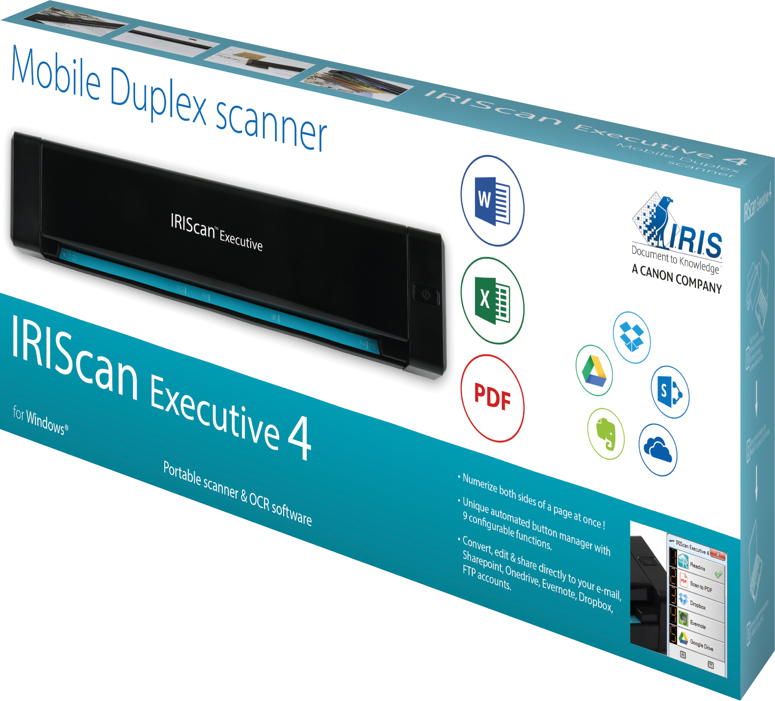 IRIS - Scanner de Mesa IRIS IRISCan Executive 4 Duplex 8PPM