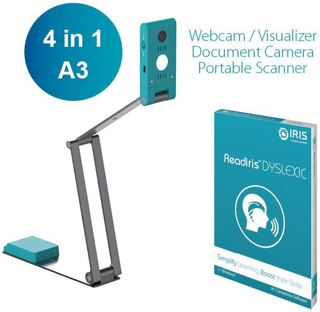 Picture of Picture of Scanner de Mesa IRIS IRIScan Visualizer 7 Dyslexic