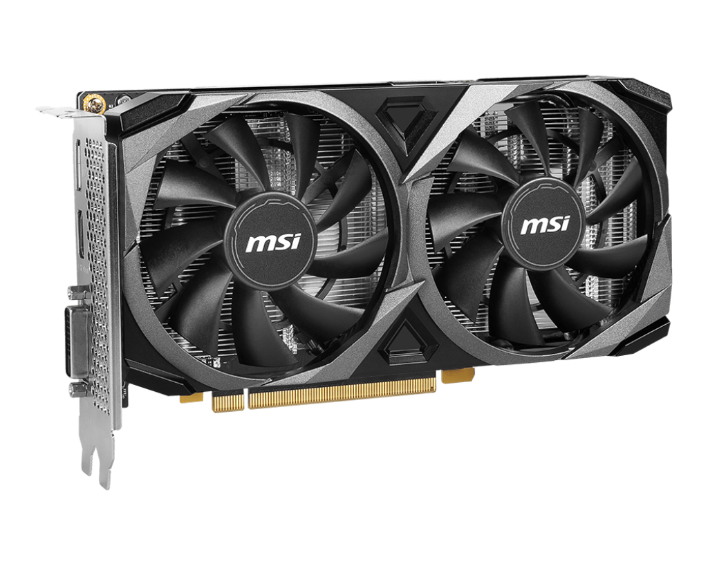 MSI - Gráfica MSI GeForce® RTX 3050 VENTUS 2X XS OC 8GB GDDR6