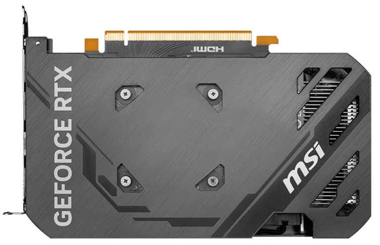 MSI - Gráfica MSI GeForce® RTX 4060 VENTUS 2X BLACK 8GB GDDR6 DLSS3