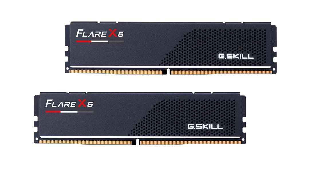 G.Skill Kit 64GB (2 x 32GB) DDR5 5200MHz Flare X5 EXPO CL36 Black - F5-5200J3636D32GX2-FX5