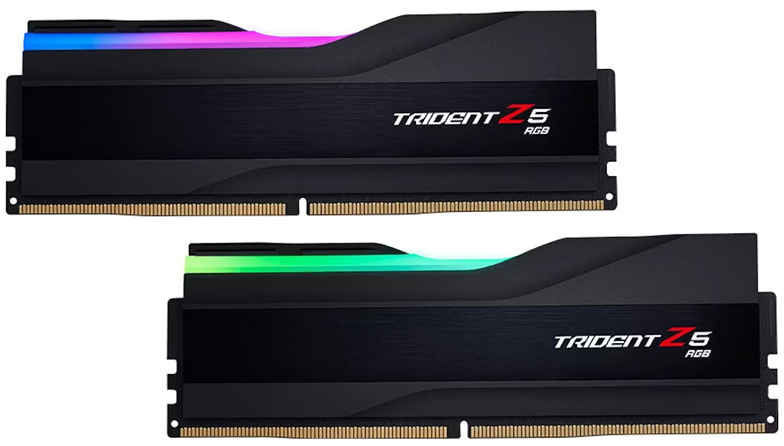 ** B Grade ** G.Skill Kit 32GB (2 x 16GB) DDR5 6400MHz Trident Z5 RGB CL32 Black - F5-6400J3239G32GX2-TZ5RK