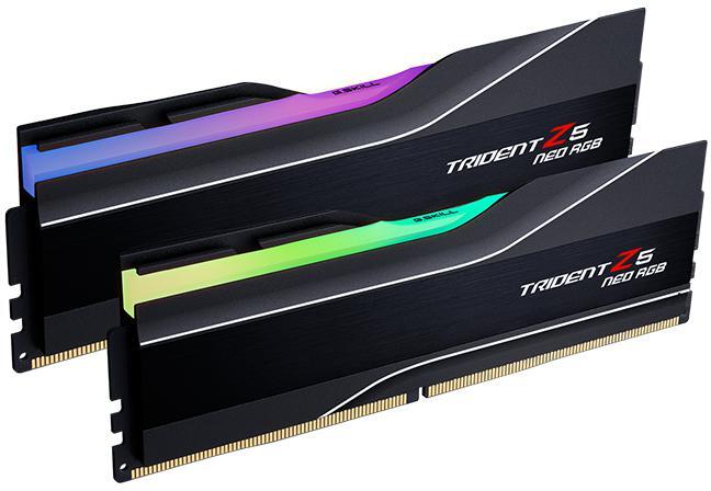 G.Skill - G.Skill Kit 32GB (2 x 16GB) DDR5 6000MHz Trident Z5 Neo EXPO CL30 Black - F5-6000J3038F16GX2-TZ5NR