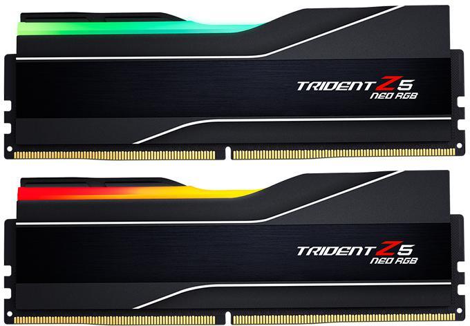 G.Skill - G.Skill Kit 32GB (2 x 16GB) DDR5 6000MHz Trident Z5 Neo EXPO CL30 Black - F5-6000J3038F16GX2-TZ5NR