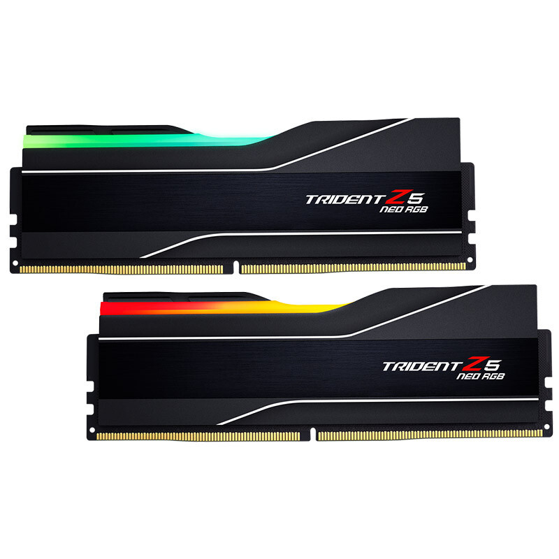 G.Skill Kit 32GB (2 x 16GB) DDR5 6000MHz Trident Z5 Neo RGB EXPO CL36 Black - F5-6000J3636F16GX2-TZ5NR