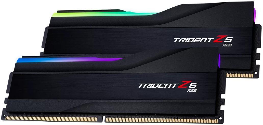  - G.Skill Kit 64GB (2 x 32GB) DDR5 6000MHz Trident Z5 EXPO CL36 Black - F5-6000J3636F32GX2-TZ5RK