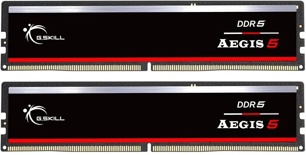 Picture of Picture of G.Skill Kit 64GB (2 x 32GB) DDR5 6000MHz Aegis 5 CL36 Black - F5-6000J3636F32GX2-IS