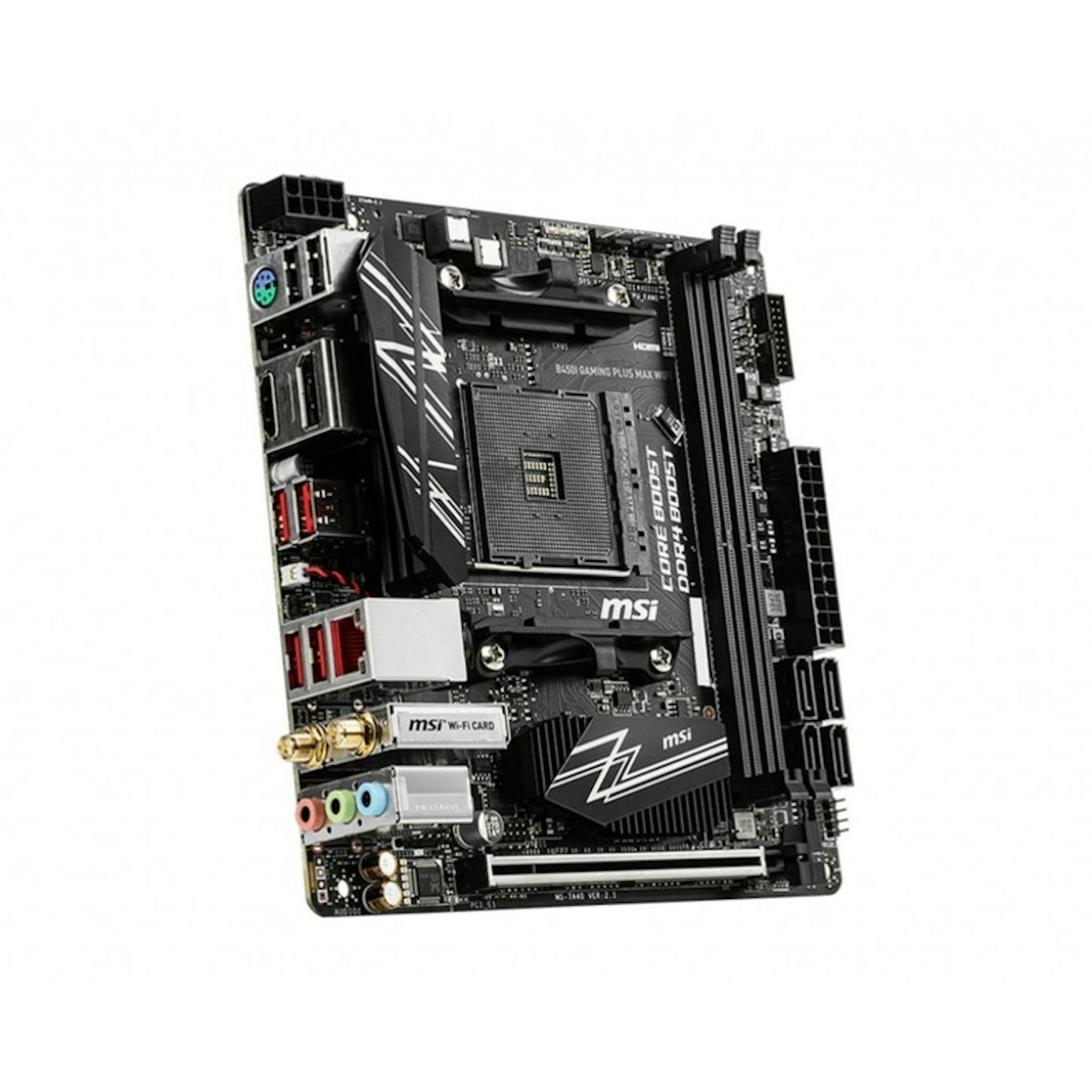 ** B Grade ** Motherboard MSI B450I GAMING PLUS MAX WIFI