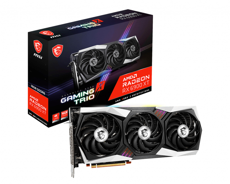 Gráfica MSI Radeon RX 6900 XT GAMING X TRIO 16G