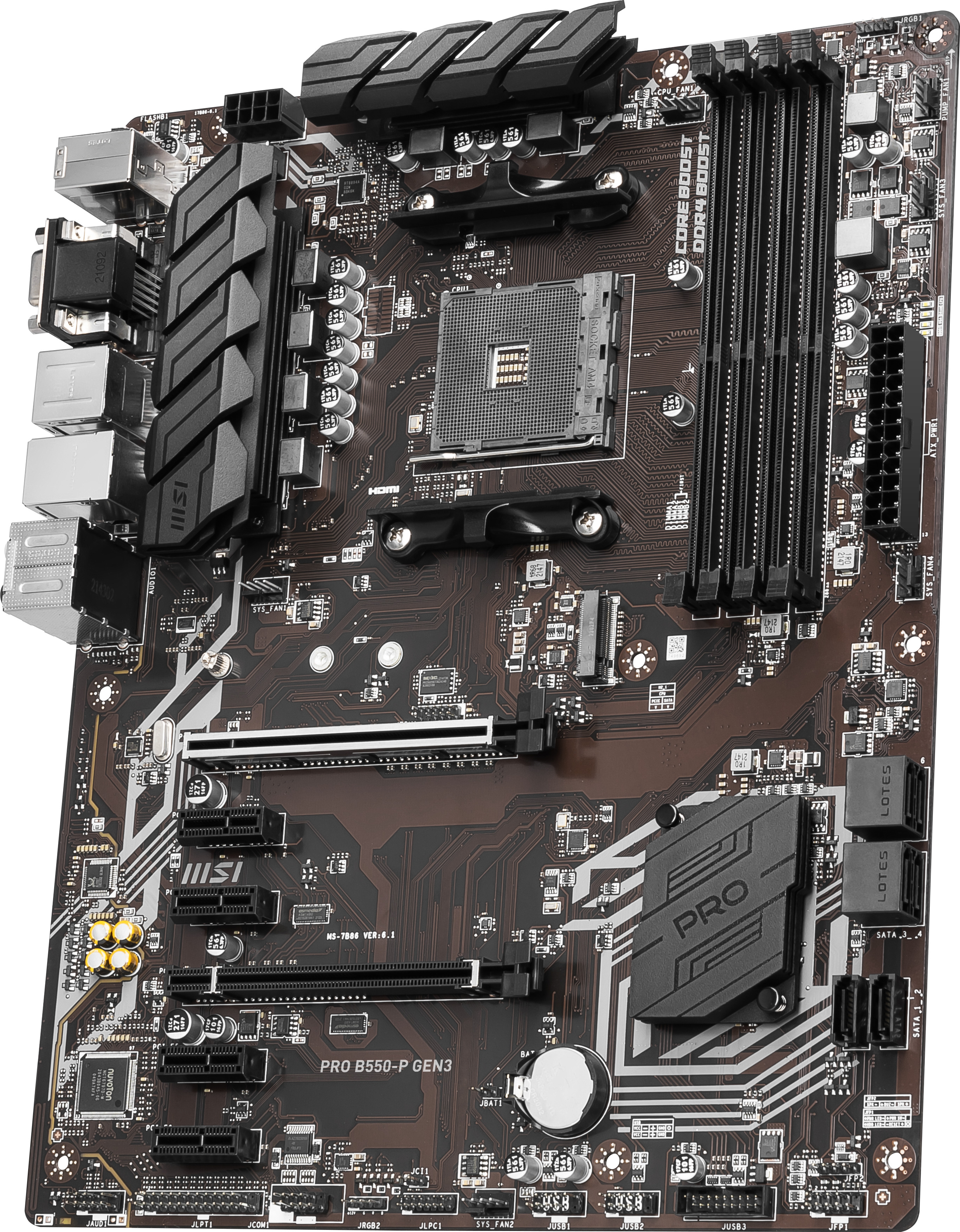 MSI - Motherboard MSI PRO B550-P GEN3