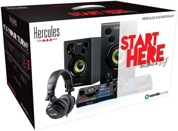 Hercules - Conjunto DJ Hercules Starter Kit