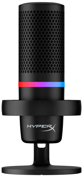 Microfone HyperX DuoCast RGB USB Preto