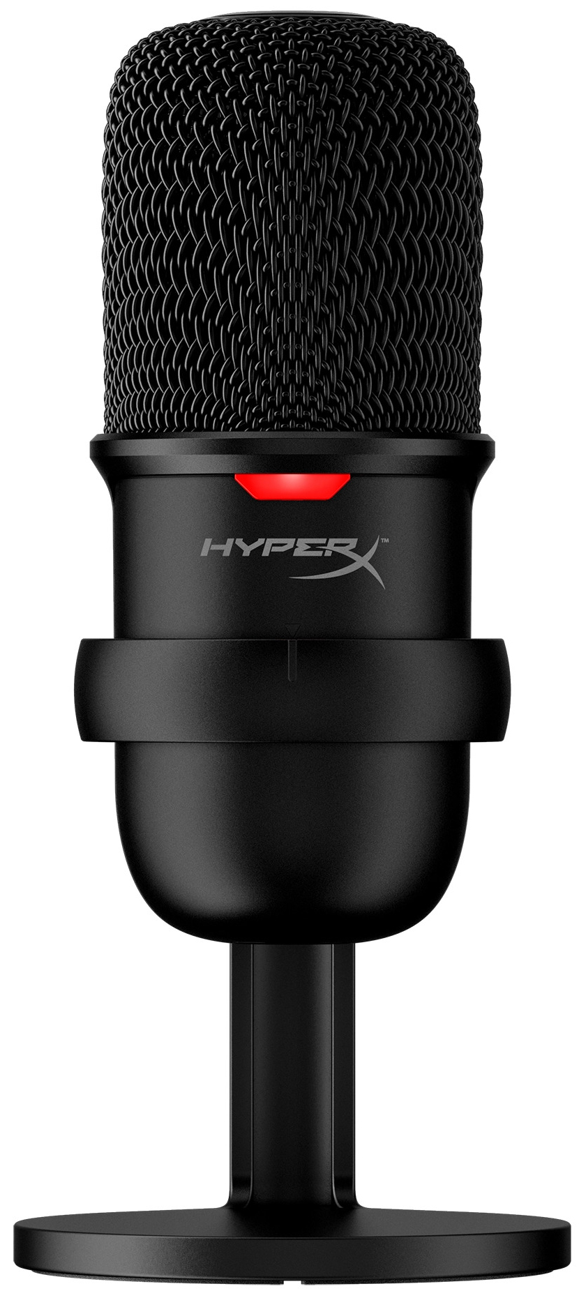 Microfone HyperX SoloCast Standalone USB Preto