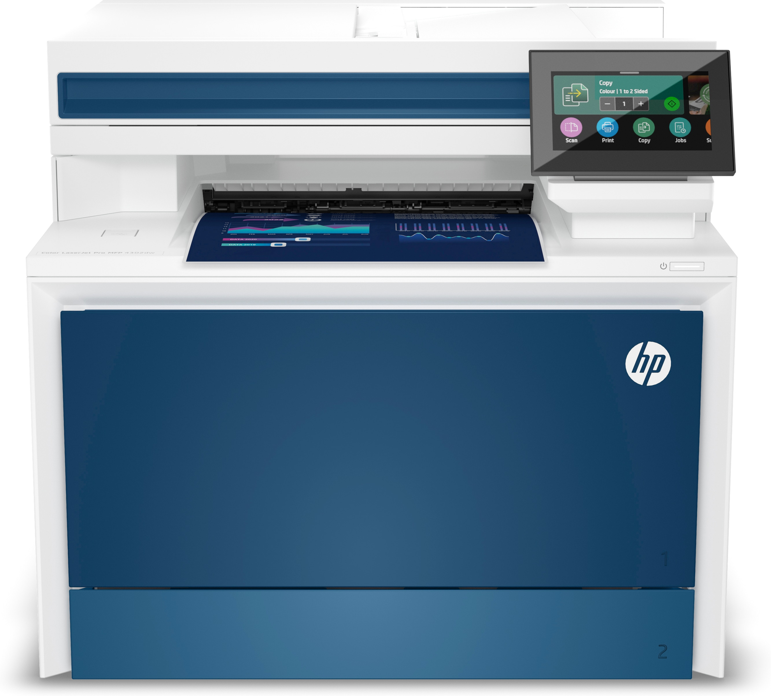 HP - Impressora Multifunções Laser HP Color LaserJet Pro MFP 4302dw WiFi