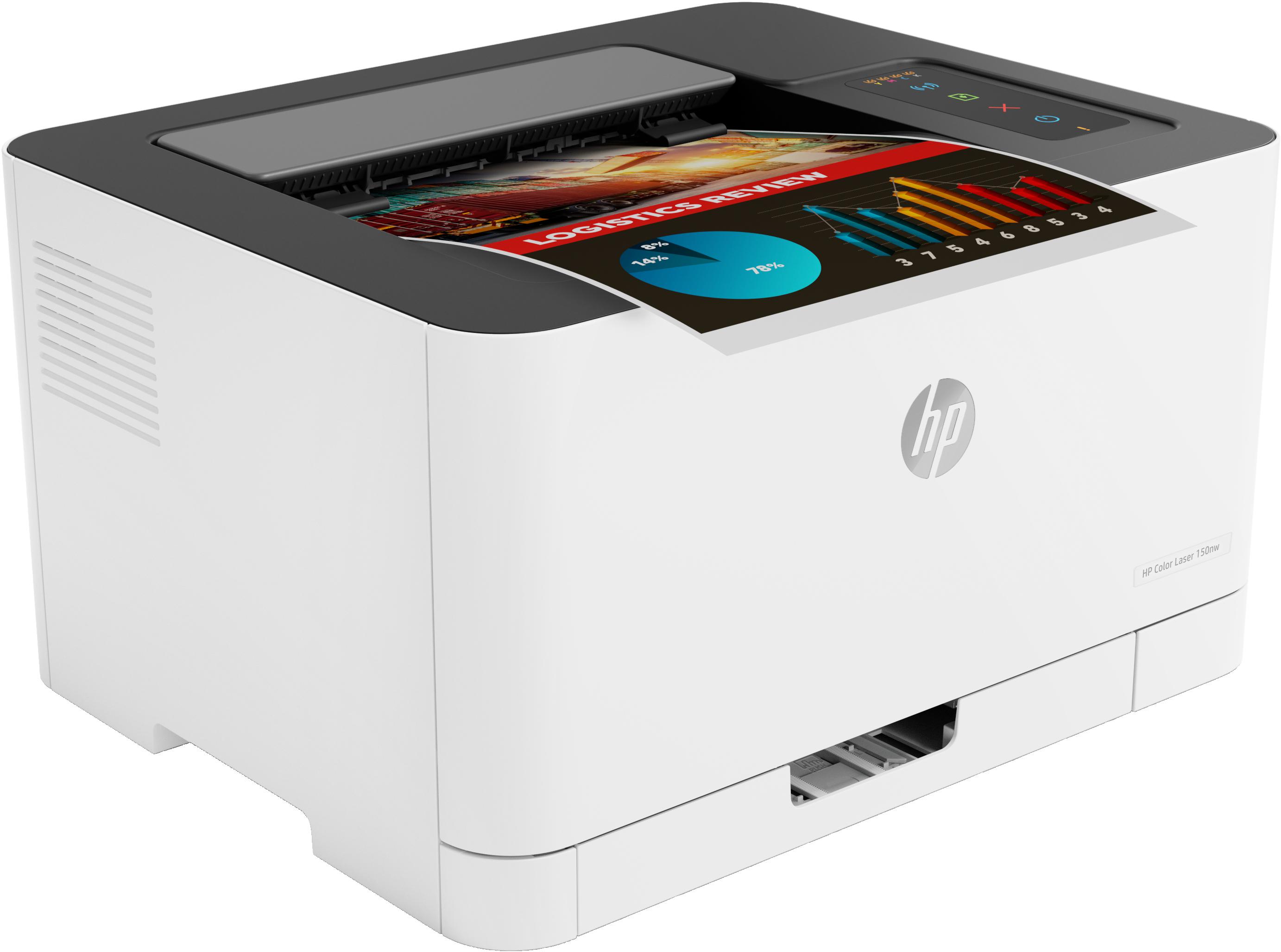 HP - Impressora Jato de Tinta HP Color Laser 150nw