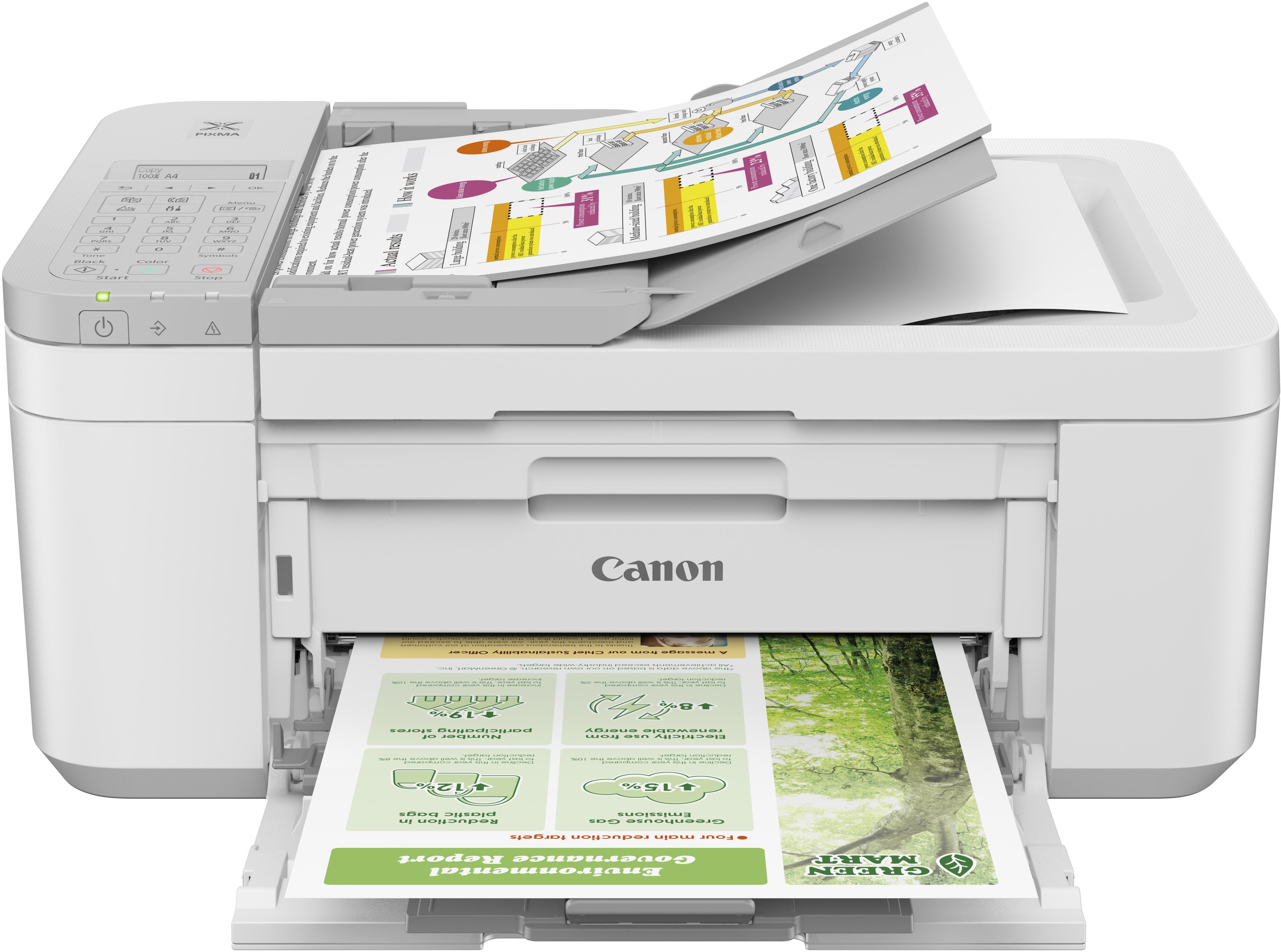 Canon - Multifunções Canon PIXMA TR4756i Wi-Fi Branco