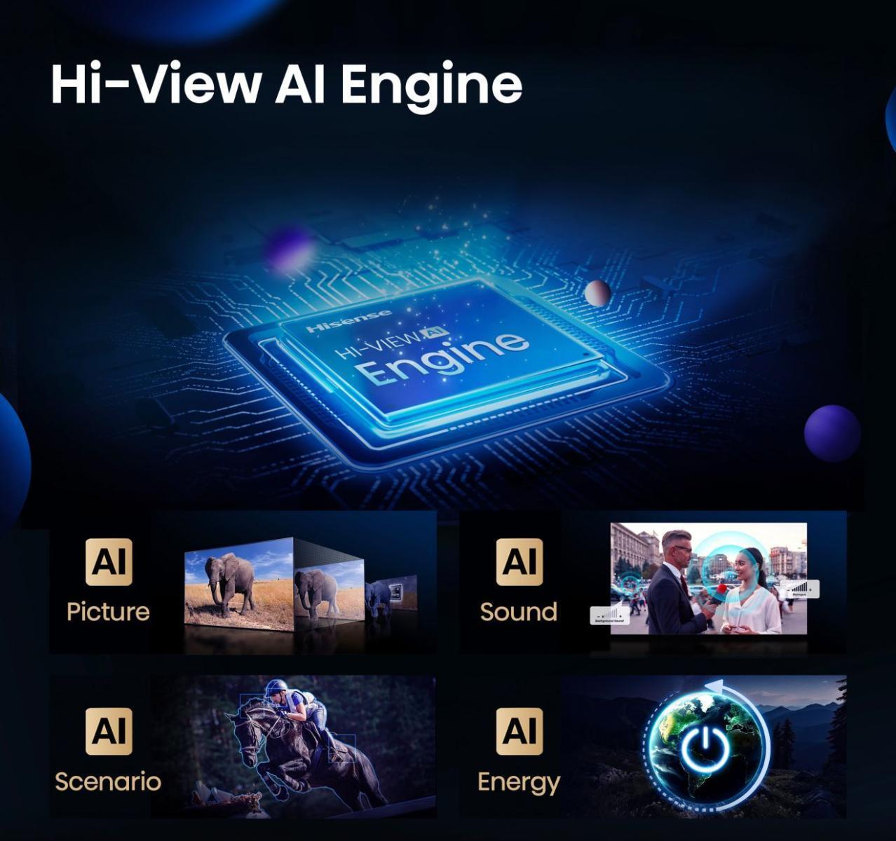  - Televisão Hisense 50U7Q 50" Mini LED UltraHD 4K VIDAA