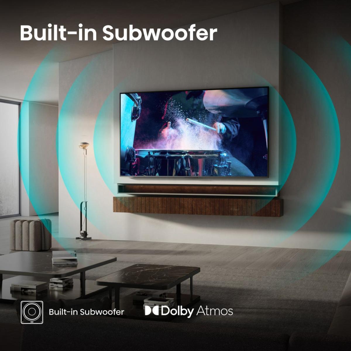  - Televisão Hisense 50U7Q 50" Mini LED UltraHD 4K VIDAA
