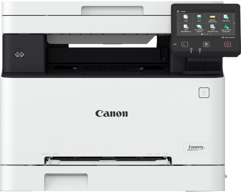 Canon - Multifuncões Canon MF651Cw a Laser Cores WiFi
