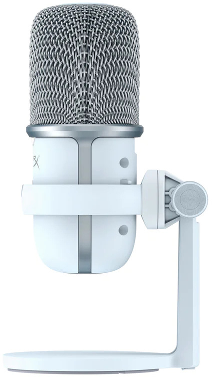 HyperX - Microfone HyperX SoloCast Standalone USB Branco