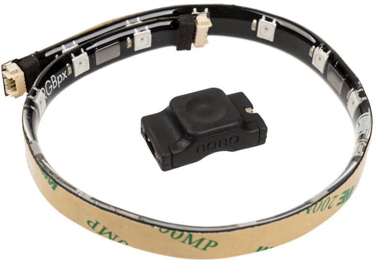 Kit Externo Aqua Computer Farbwerk Nano RGB Adressable com Controlador