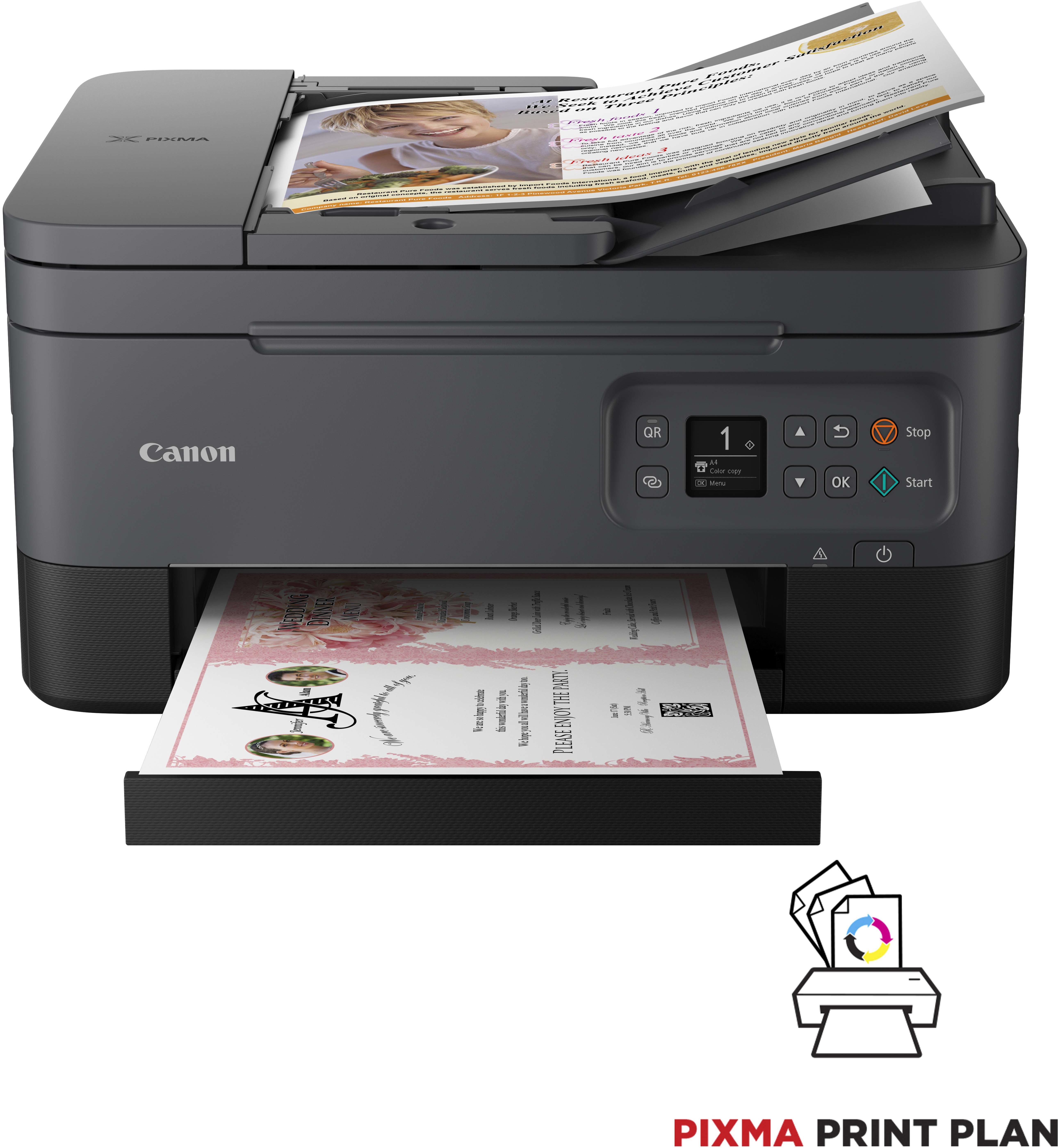Canon - Multifunções Canon PIXMA TS7450i Wi-Fi Preto