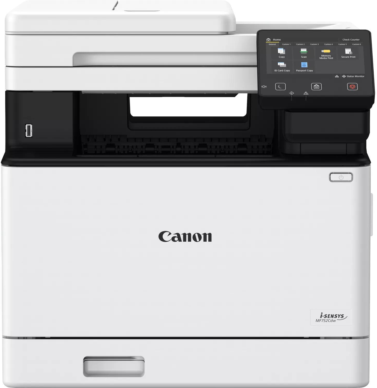 Canon - Multifunções Canon MF752Cdw a Laser Cores Wi-Fi