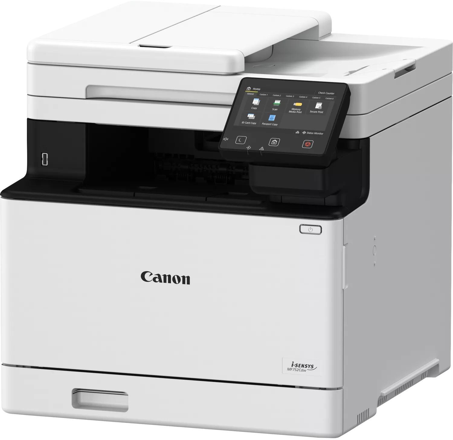 Canon - Multifunções Canon MF752Cdw a Laser Cores Wi-Fi
