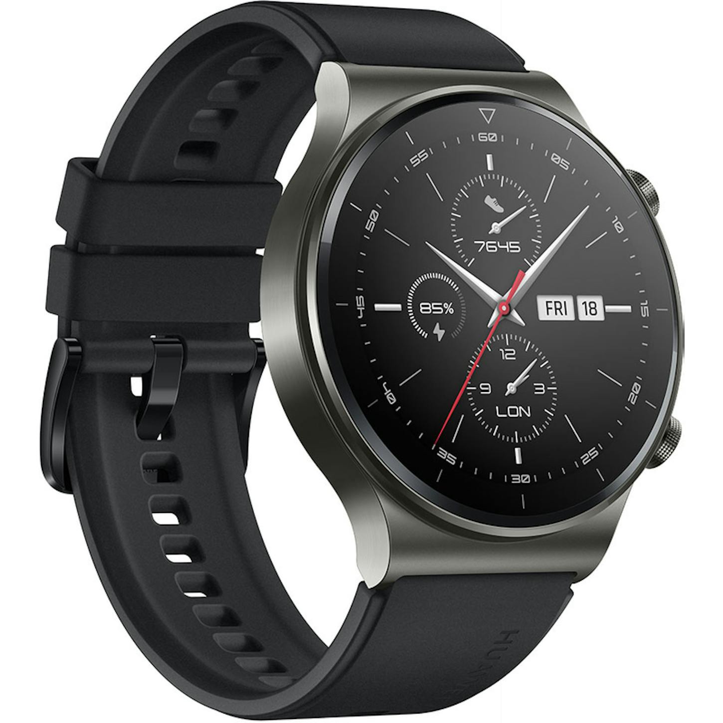 Smartwatch Huawei Watch GT 2 Pro 46mm Sport Night Black | Globaldata