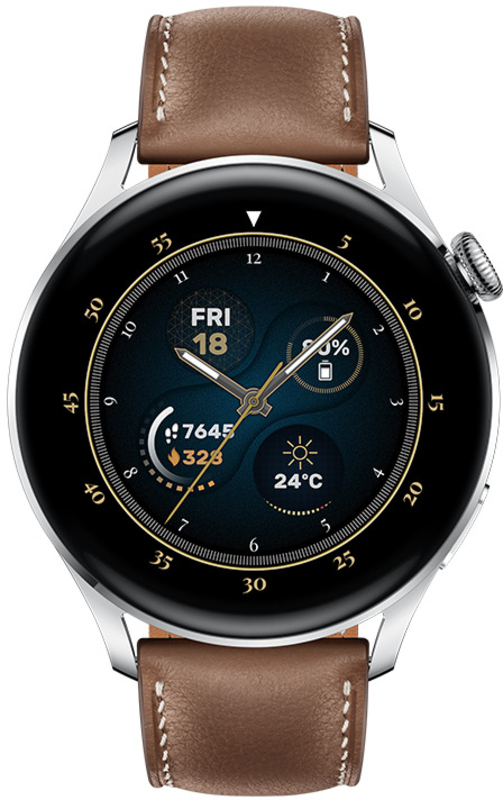 Huawei - Smartwatch Huawei Watch 3 Classic 46mm Stainless Steel
