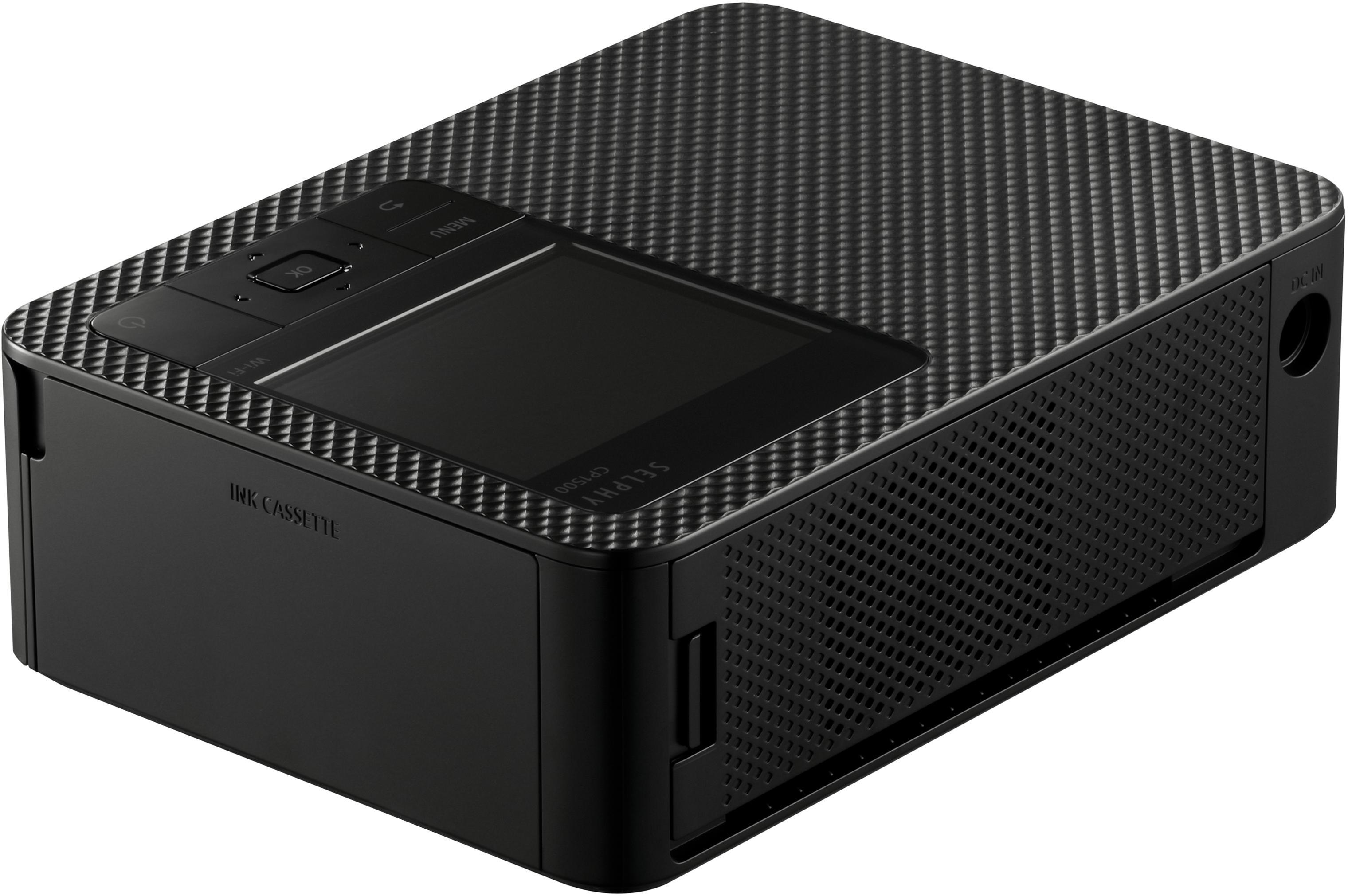  - Impressora Fotográfica Canon SELPHY CP1500 Preta Portátil