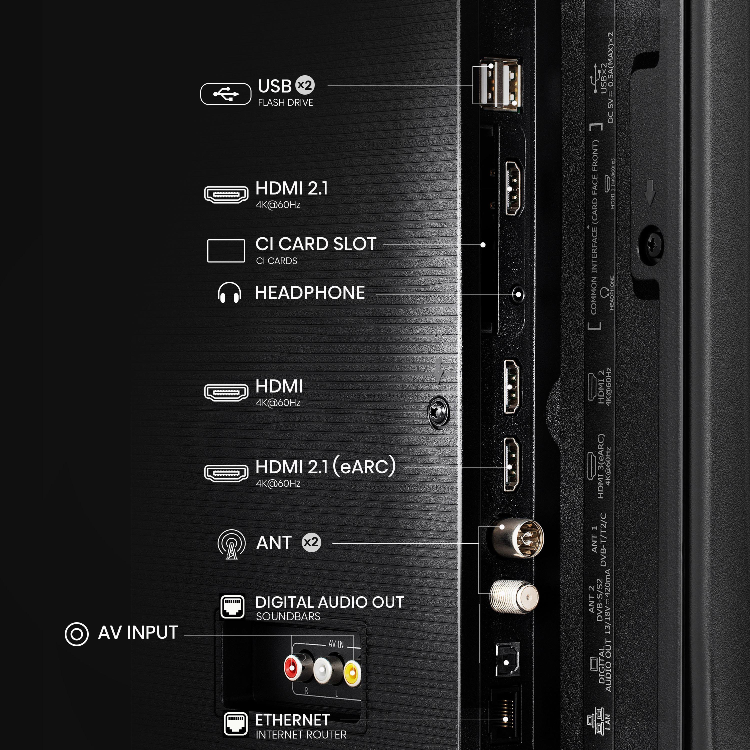  - Televisão Hisense 55A6Q 55" LED UltraHD 4K VIDAA
