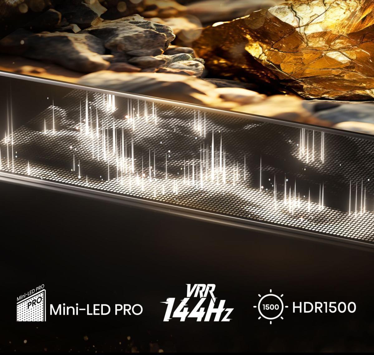  - Televisão Hisense 55U7NQ 55" QD Mini LED UltraHD 4K VIDAA