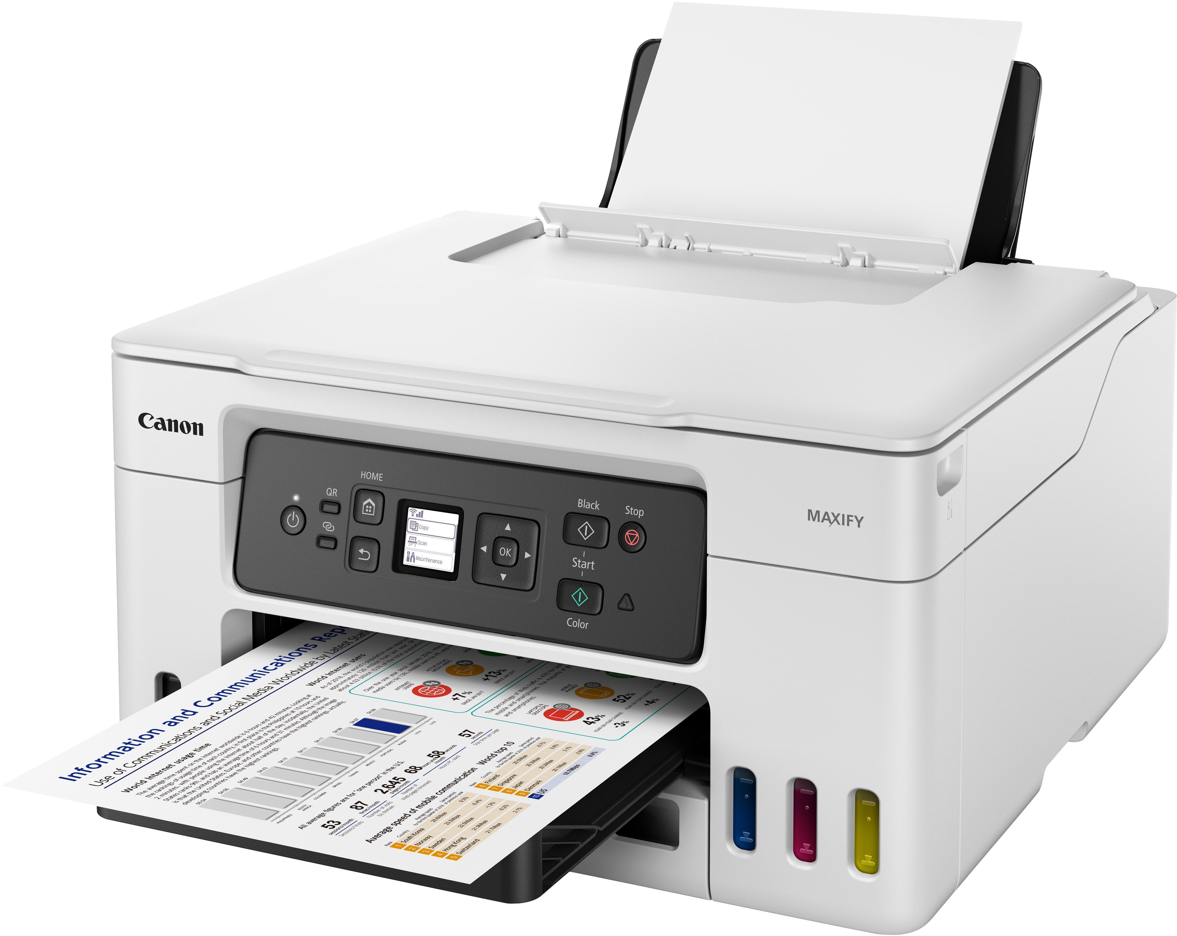 Canon - Multifunções Canon MAXIFY GX3050 Wi-Fi MegaTank