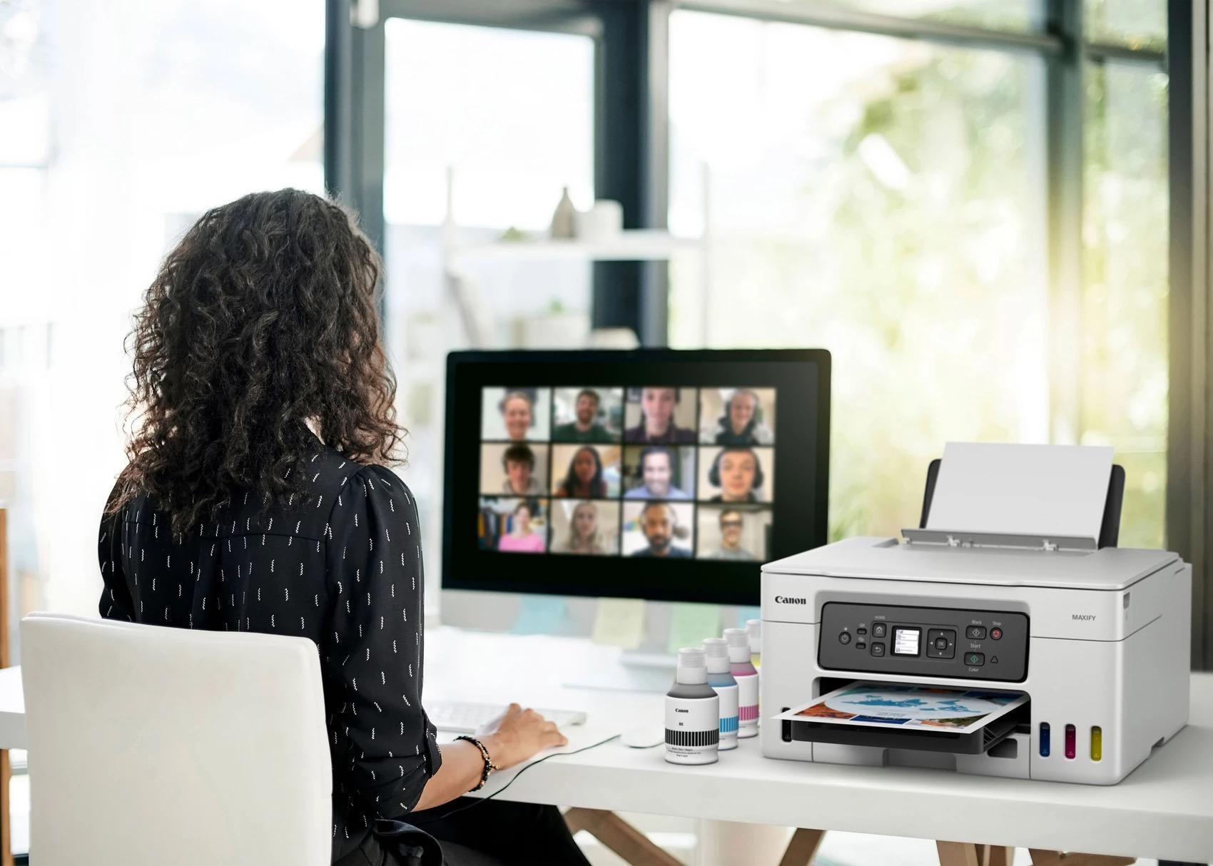Canon - Multifunções Canon MAXIFY GX3050 Wi-Fi MegaTank