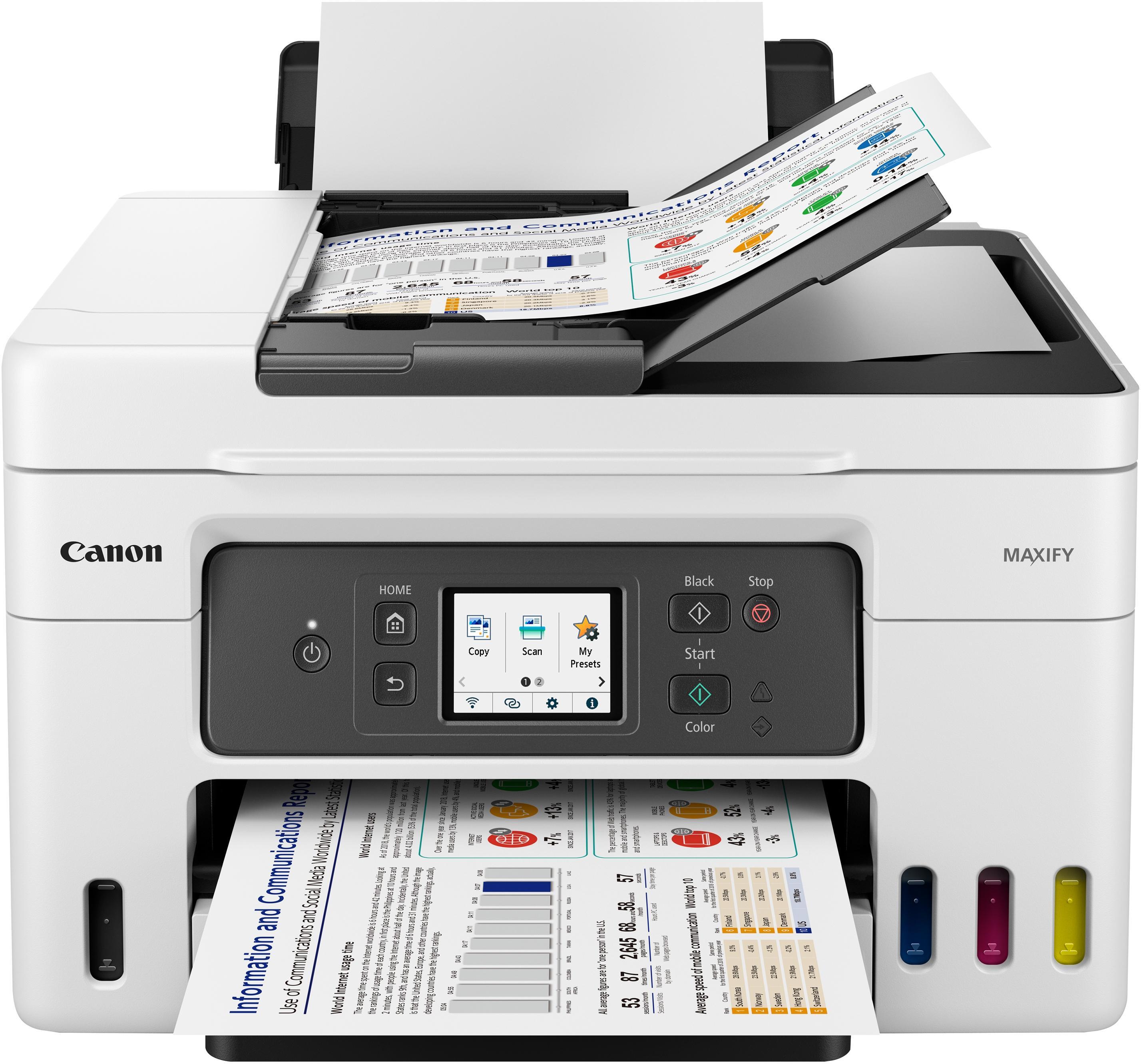 Canon - Multifunções Canon MAXIFY GX4050 Wi-Fi MegaTank