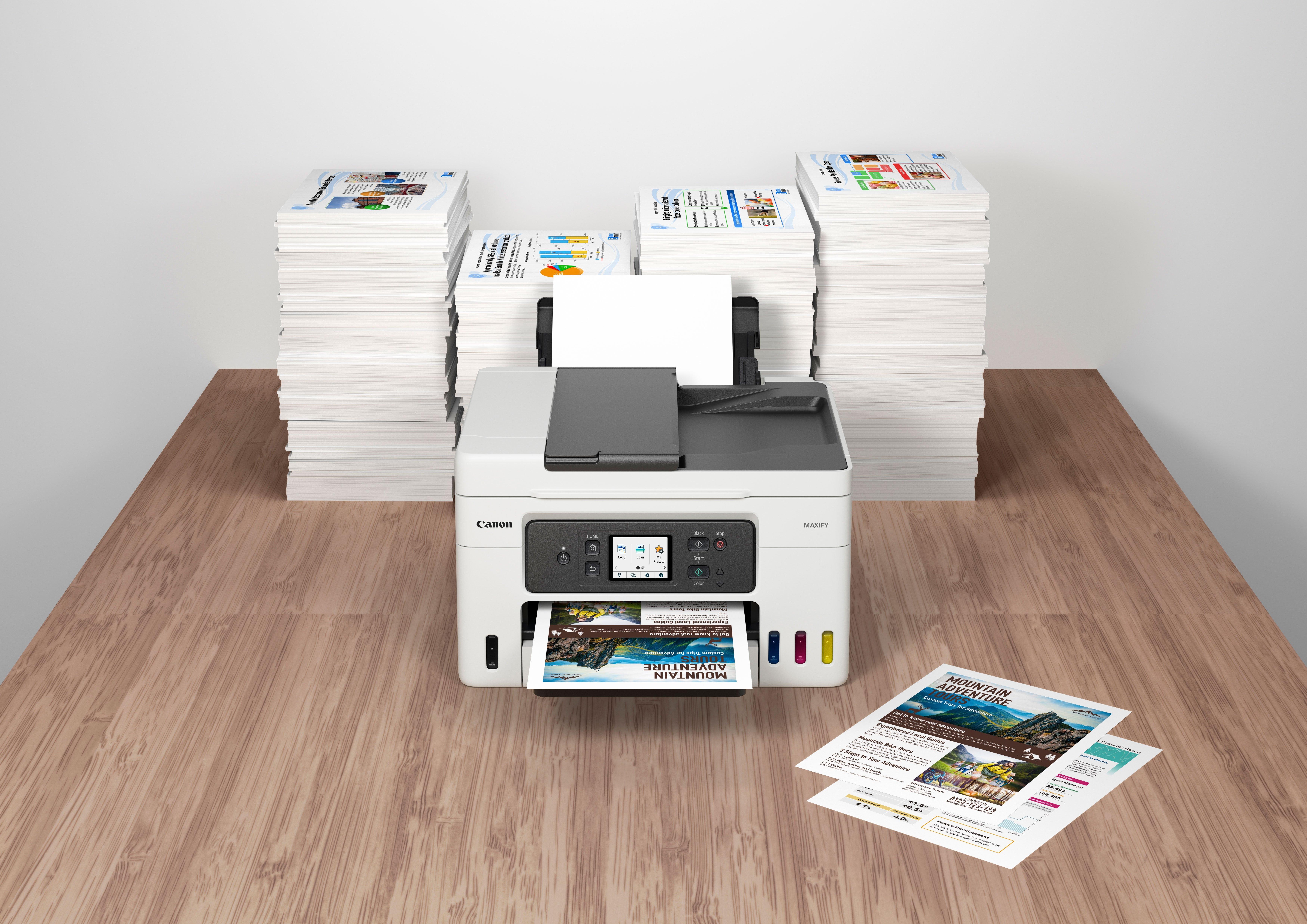 Canon - Multifunções Canon MAXIFY GX4050 Wi-Fi MegaTank