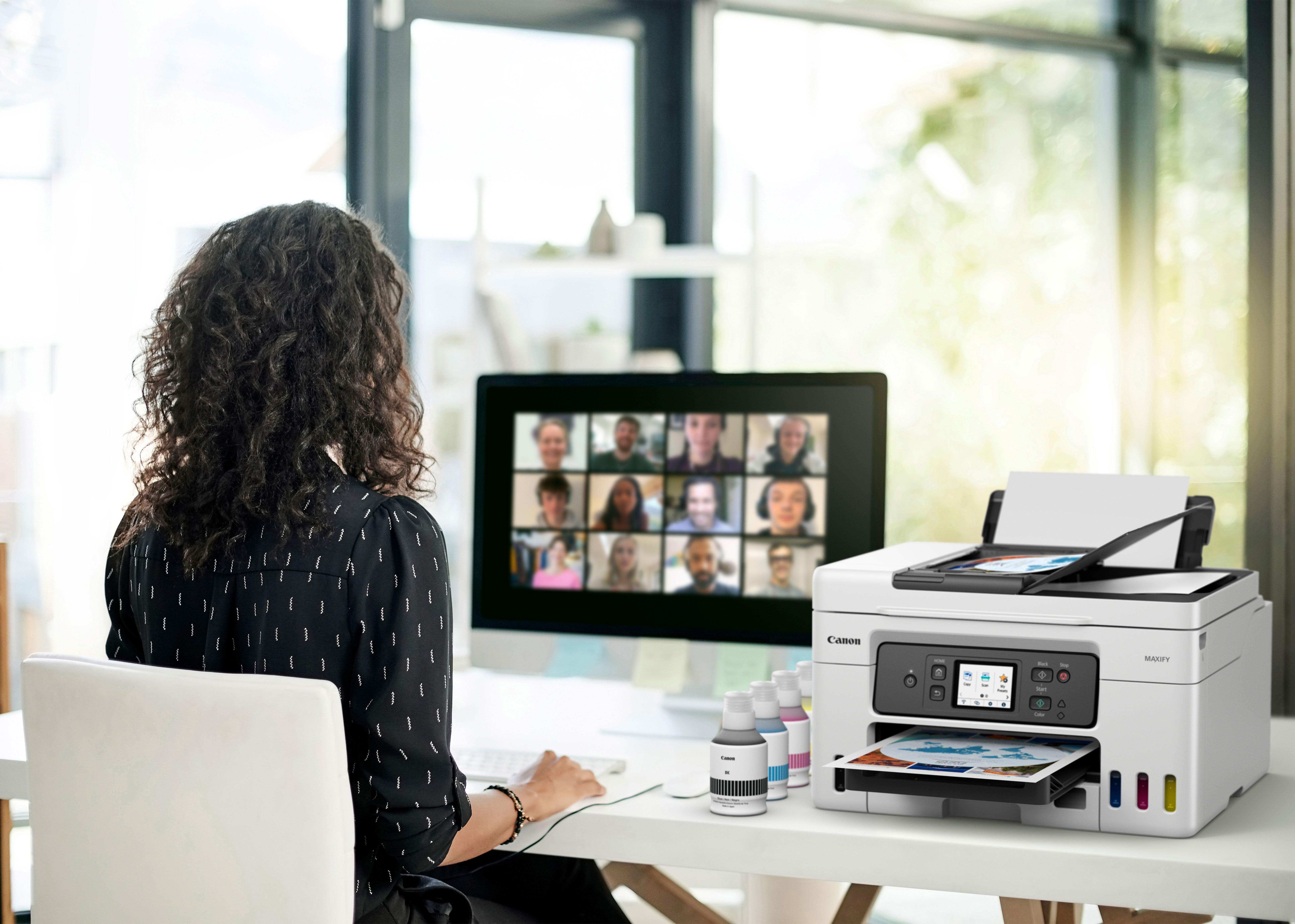 Canon - Multifunções Canon MAXIFY GX4050 Wi-Fi MegaTank