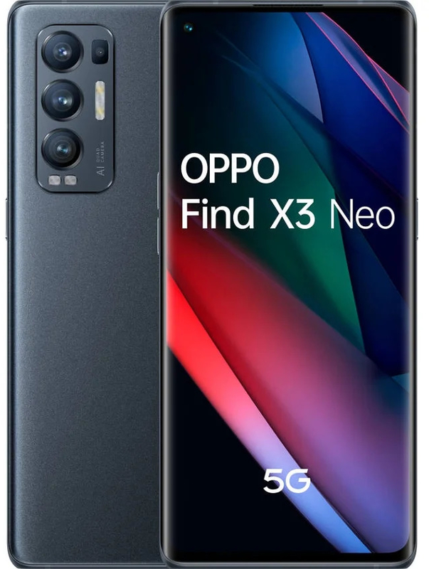 Smartphone Oppo Find X3 Neo 5G 6.55" ( 12 / 256GB) 90Hz Preto